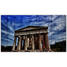 Панно с изображением достопримечательностей Creative Wood Страны Страны - Греция Афины